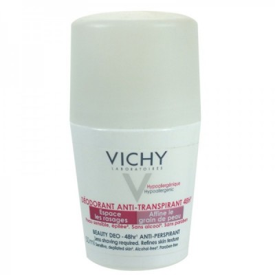 VICHY Déodorant anti-transpirant 48H anti-repousse - 50 ml